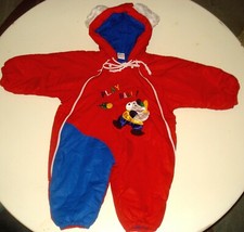 Schneeanzug PETIT DOLLS Gr.L rot (Gr. 74/80)