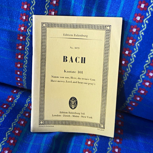 Edition eulenburg bach - j.s.,
