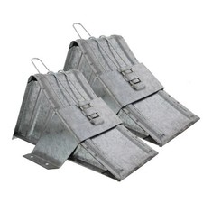 2x Unterlegkeile + 2x Halter