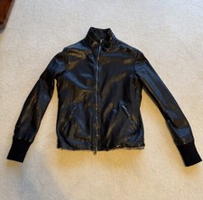 Giorgio Brato Lederjacke  50 L schwarz  TOP
