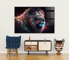 Wandbild Löwe Lion Tier 