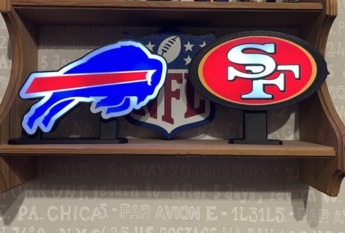 Nfl logo leuchtbox dein - logo,
