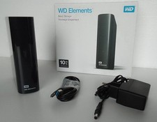 10TB Western Digital Elements externe Festplatte USB 3.0 3,5 Zoll 10000GB HDD