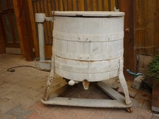 Holzbottich-Waschmaschine DDR Produktion 60/70 Jahre gebraucht ,funktionsfähig 