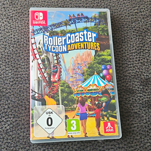 Atari rollercoaster tycoon - rollercoaster,