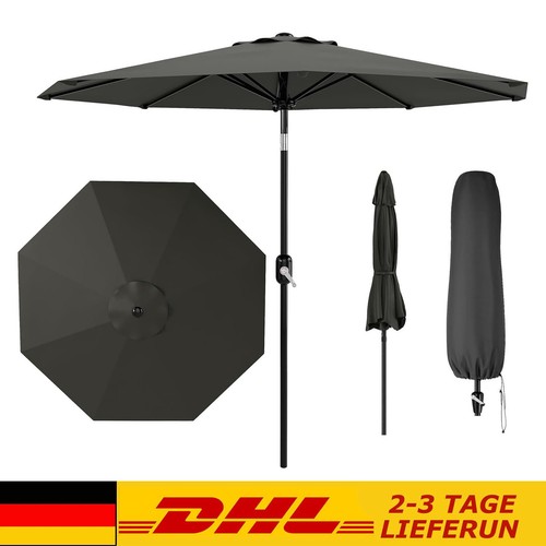 270cm sonnenschirm rechteckig - 270cm,