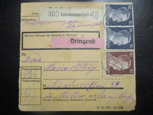 2825 paketkarte aus - #2825,
