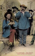 Ak Bretagne, Noce Bretonne Spieler von Biniou und Bombarde - 4431606