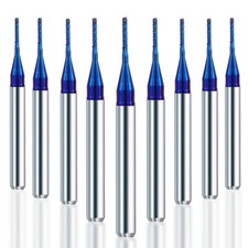 10Stk. HM Schaftfräser Set