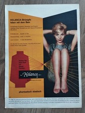 ORIGINAL REKLAME WERBUNG 1961    HELANCA Strümpfe