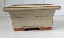Bonsaischale Pflanzschale Keramik glasiert - VINTAGE 8,5 x 11,5 x 5,5 cm
