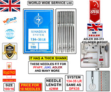 DURKOP ADLER 269-373 ZYLINDER MIT FUSS 134-35, DPX35 NM100/16 INDUST MASCHINENNADELN