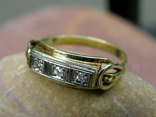 Ring alt gold - ring, 585
