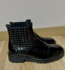 ZARA Damen Stiefelette Gr.37 in Schwarz 
