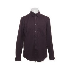 H&M, Hemd, Größe: S, Lila, Polyester/Viskose, Einfarbig, Herren #yCc