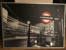 Ikea Wandbild Vilshult London Public Underground Subway Piccadilly CircusStation