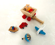 Goki 51938 - Zubehör Accessoires Kinderzimmer 7-teilig Puppenhausmöbel unbenutzt