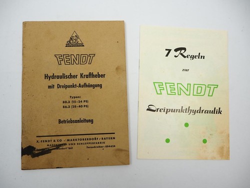 Orig fendt 86 - orig., 80.3