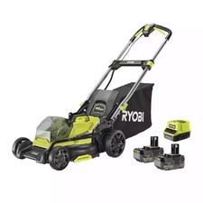 Ryobi RY18LMX40C-240 Akku-Rasenmäher Brushless 40cm 18V inkl Akku und Ladegerät