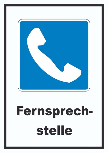 Fernsprech stelle telefon - fernsprech­stelle,