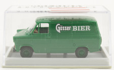 Ford Transit Transporter "Gösser Bier" Österreich Brekina 1:87 H0 OVP [BK4-H6]