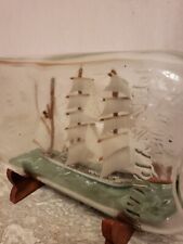 Buddelschiff Gorch Fock ca. 12 cm H, und ca. 34 L Mit Siegel