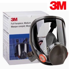 Vollmaske gas maske silikon - 3m,