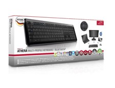 Speedlink ATHERA Multi-Profile Bluetooth - Tastatur, QWERTZ, schwarz