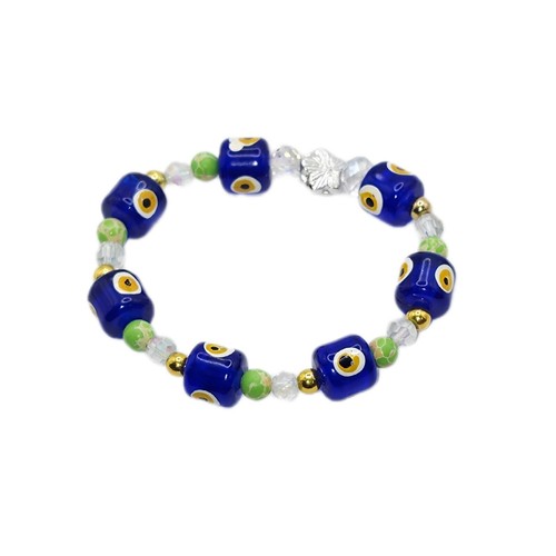 Elastisches nazar armband glas - armband,
