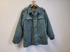 Polizeijacke Regenjacke Windjacke Jacke DDR Schulterstücke g48 grün #259885