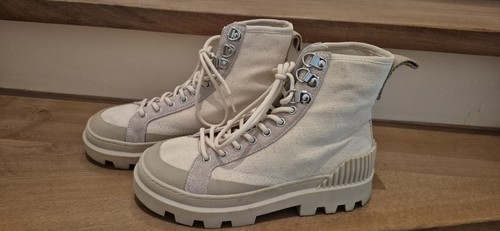 *ZARA*CHUCKS*SNEAKER*BOOTS*BEI