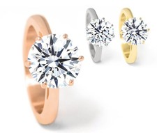 Diamant Ring mit 4ct Brillant