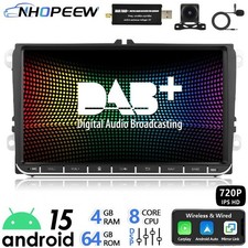 DAB+ 8Core 4+64G 9" Android