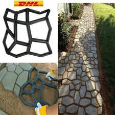 DIY Pflasterform Gehweg Betonpflaster Gießform Garten Schablone Schalungsform DH