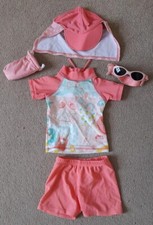  Baby Mädchen Sonnenanzug Set