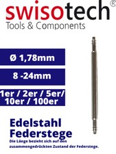 Federstege Edelstahl