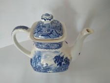 Wedgwood River Scene blau