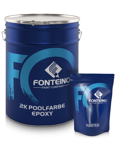 Poolfarbe schwimmbadfarbe - 2k,