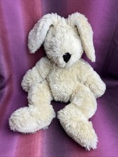 SIGIKID Hase Beige Schlappohr Schlenker Kuscheltier Plüsch Stofftier gebraucht