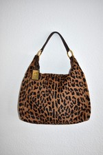 CAR SHOE by PRADA * hochwertige Schultertasche Handtasche Braun Leder