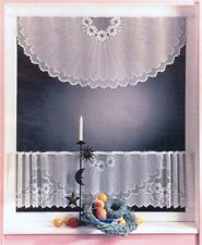 B7:  D-Bogen Set Kurzgardinen Scheibengardinen Bistrogardinen Panneaux Landhausg