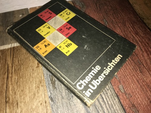 Chemie übersichten ddr - chemie, in