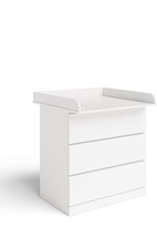 Wickelaufsatz Weiß für IKEA