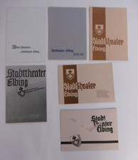 Konvolut Stadttheater Elbing Elbląg Elblag 1930er