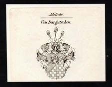 1830 Dargutschen Wappen coat