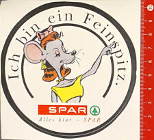 Aufkleber/Sticker:   Spar