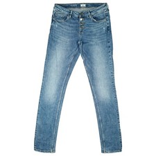 QS s.Oliver Catie Damen Jeans Hose stretch Slim Fit 36 S W28 L32 used Look blau