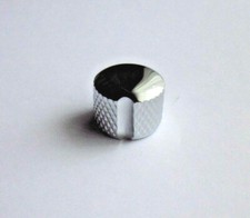 göldo Deluxe Metal Knob, Poti-knopf chrom 18 mm