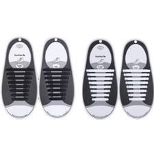 16x Elastische Schnürsenkel