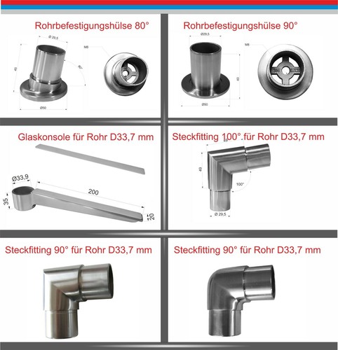 Edelstahl rohrverbinder - edelstahl,